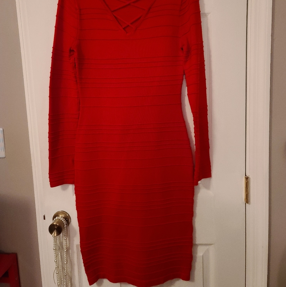 Red hot dress
